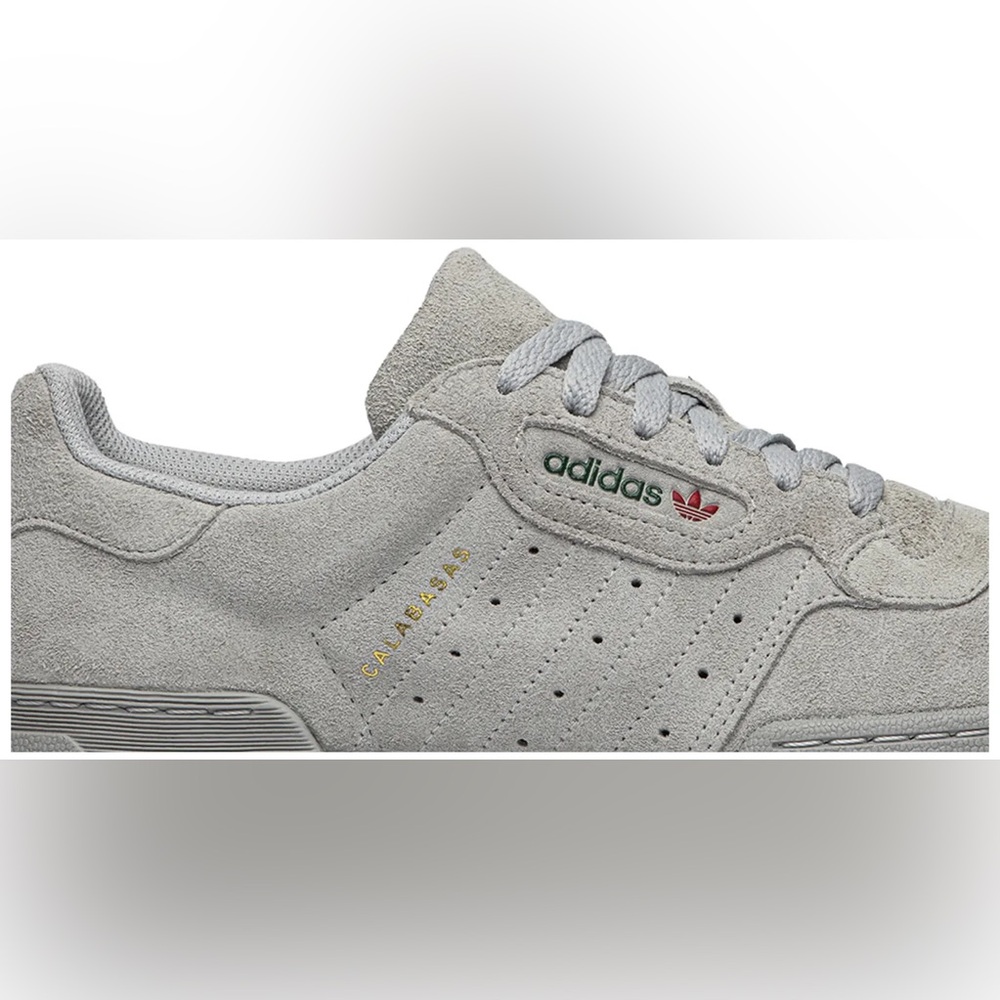 Yeezy Powerphase Adidas Gray Suede Sneakers - Picture 5 of 5